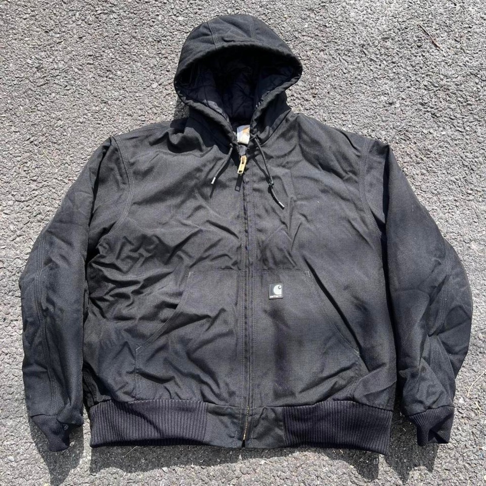 1990s Sun-faded Carhartt Detroit Jacket size XL